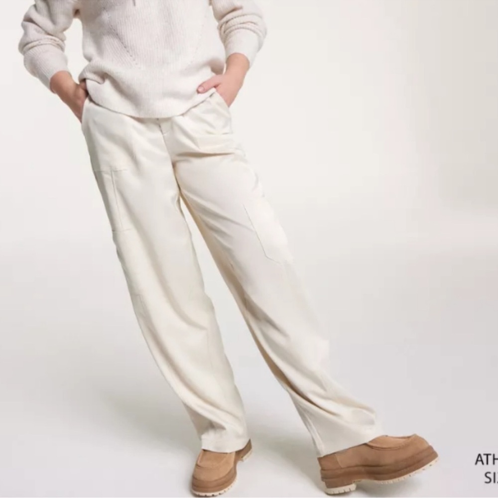 CALIA satin cargo pant
